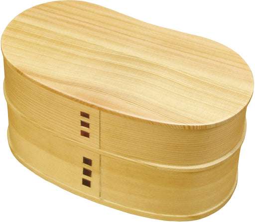 Yamaco Shiramatsu Bean 2-Tier Bento Box 803996 Durable Lunch Container-Kiichin - The #1 Place for Japanese Goods in Your Hand!