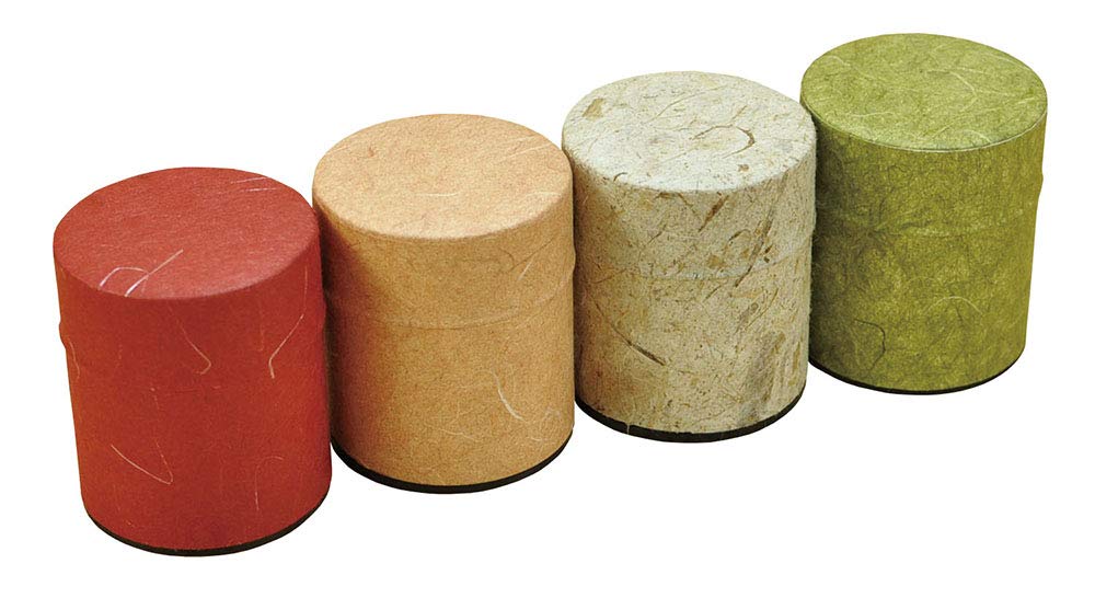 Yamaco Po-Kan Orange Mini Tea Canister Made in Japan 896325-Kiichin - The #1 Place for Japanese Goods in Your Hand!