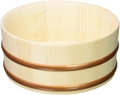 Yamaco Yuoke Thin Mouth Natural Wood 22x10x22cm Model 83827-Kiichin - The #1 Place for Japanese Goods in Your Hand!