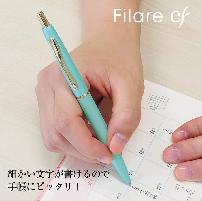 Zebra Blue-Green Fillare Ef 0.5 Oil-Based Ballpoint Pen P-Bas86-Bg-Kiichin - The #1 Place for Japanese Goods in Your Hand!