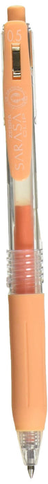 Zebra Sarasa Clip 0.5mm Gel Ballpoint Pen Milk Orange-Kiichin - The #1 Place for Japanese Goods in Your Hand!