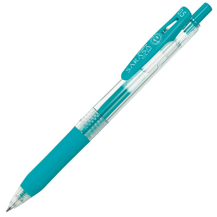 Zebra Sarasa Clip Gel Ballpoint Pen 0.5mm Blue Green 10-Pack-Kiichin - The #1 Place for Japanese Goods in Your Hand!