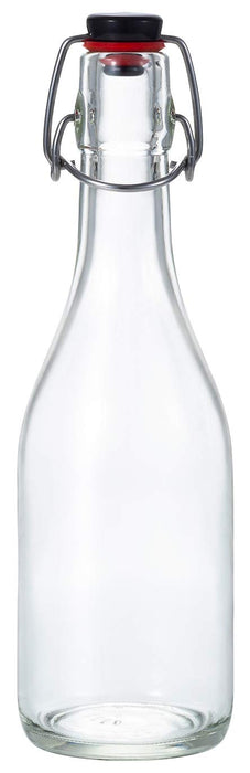 Aderia 360ml Glass Water Bottle with Swing Stopper Cap - Made in Japan M-6451-Kiichin - The #1 Place for Japanese Goods in Your Hand!