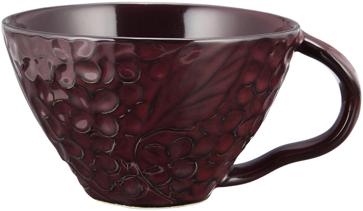 Aito Lien Soup Cup 12cm 330ml Purple Mino Ware Japan 267828-Kiichin - The #1 Place for Japanese Goods in Your Hand!