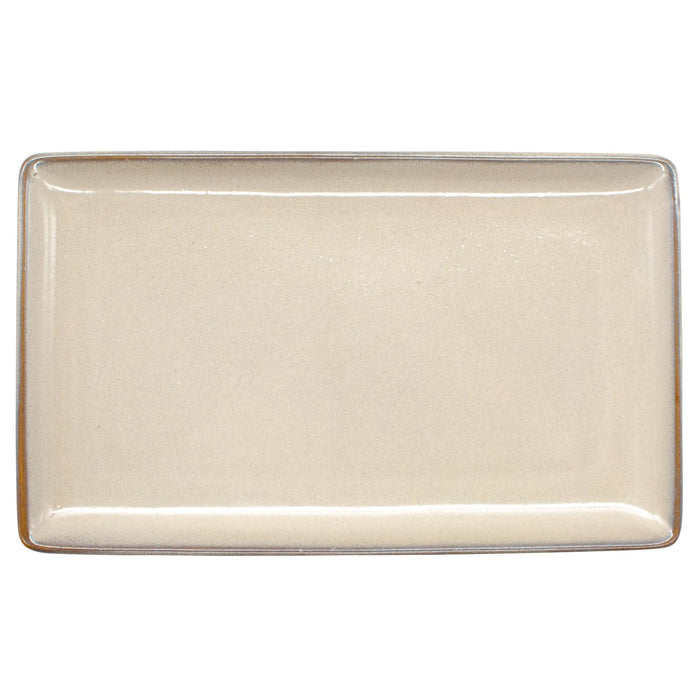 Aito Mino Ware Long Rectangular Plate 21x13cm Gray 517305 Dishwasher/Microwave Safe-Kiichin - The #1 Place for Japanese Goods in Your Hand!