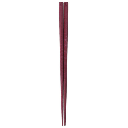 Akebono Japan 24Cm Russet Antibacterial Hexagonal Chopsticks-Kiichin - The #1 Place for Japanese Goods in Your Hand!