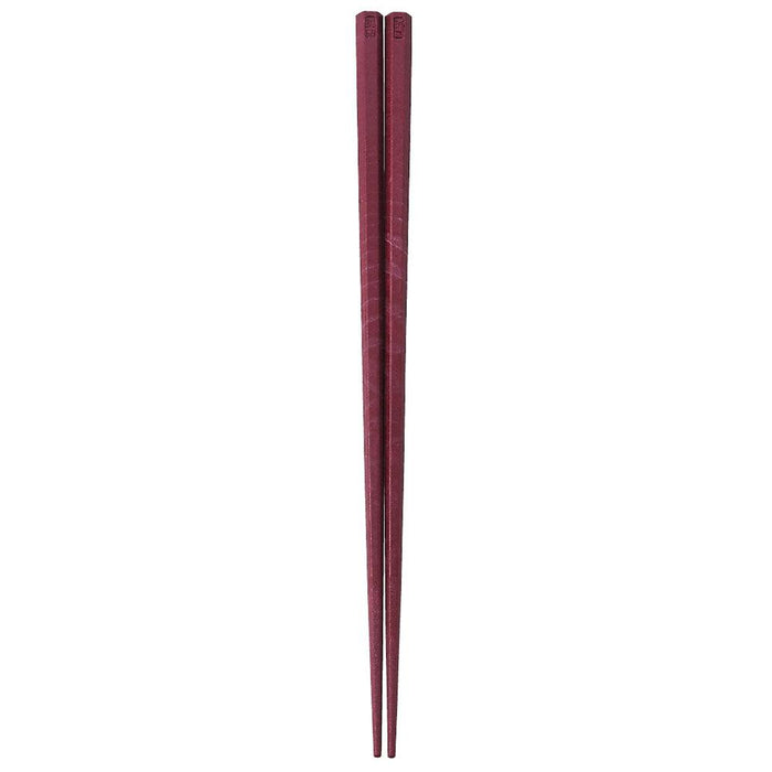 Akebono Japan 24Cm Russet Antibacterial Hexagonal Chopsticks-Kiichin - The #1 Place for Japanese Goods in Your Hand!