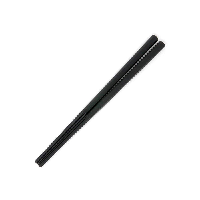 Akebono 21Cm Black Decagonal Non-Slip Noodle Chopsticks - Japanese Kitchen Essential-Kiichin - The #1 Place for Japanese Goods in Your Hand!