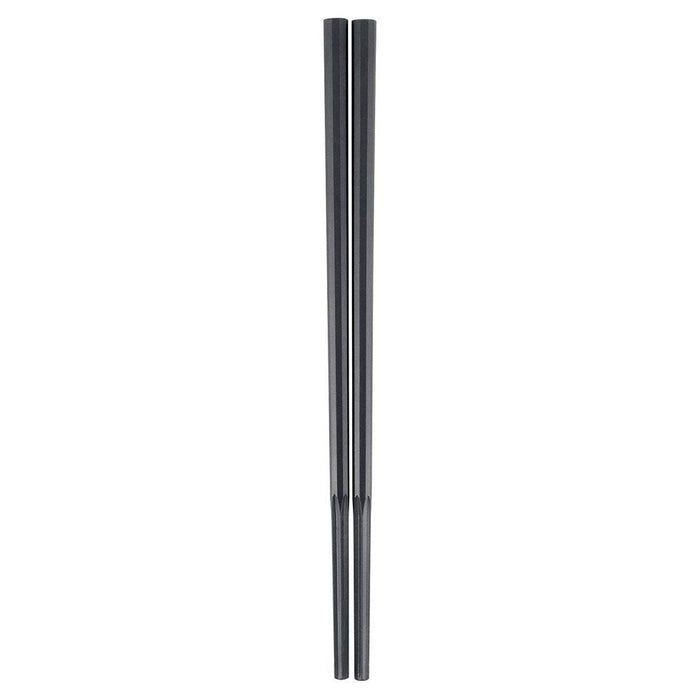 Akebono Extra Thick Black Decagonal Noodle Chopsticks - 23cm-Kiichin - The #1 Place for Japanese Goods in Your Hand!