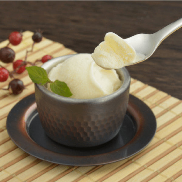 Asahi Copper Curved Ice Cream Spoon - 11.4Cm Square Head, Gold-Kiichin - The #1 Place for Japanese Goods in Your Hand!