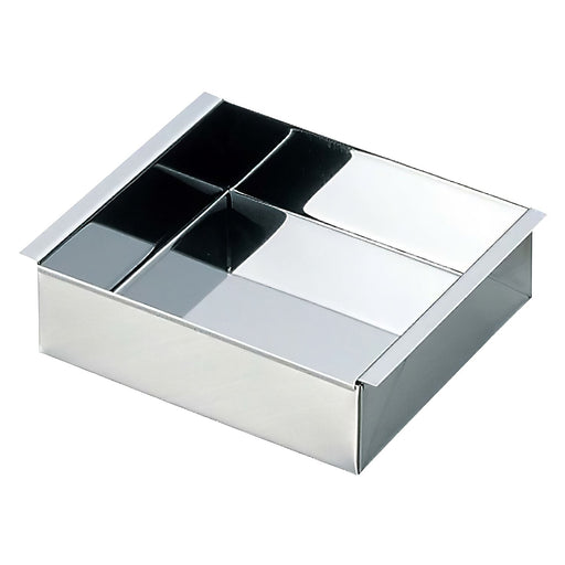 Asano 17cm Stainless Steel Tamago-Dofu Mold-Kiichin - The #1 Place for Japanese Goods in Your Hand!