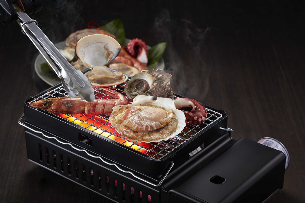 Iwatani Cassette Gas Furnace Batayaki Aburiya II CB-ABR-2 - Japanese Made-Kiichin - The #1 Place for Japanese Goods in Your Hand!