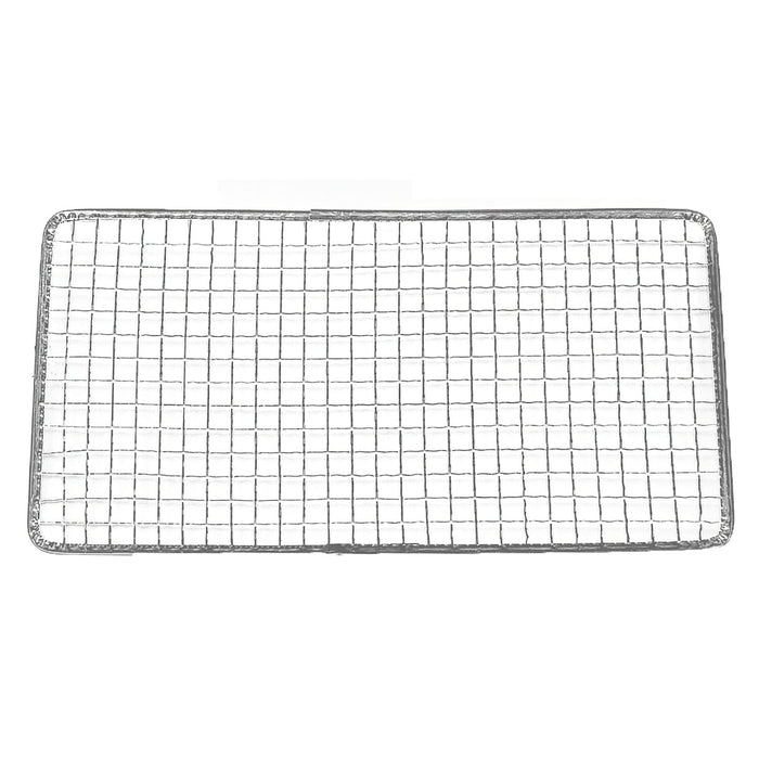 Premium BBQ Grill Mesh - 200 Pieces, 29.5 x 18.8cm - Ebm Galvanized Iron-Kiichin - The #1 Place for Japanese Goods in Your Hand!