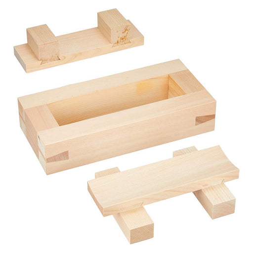 Ebm Hinoki Cypress Sushi Press - Wooden Sushi Mold for Perfect Sushi-Kiichin - The #1 Place for Japanese Goods in Your Hand!