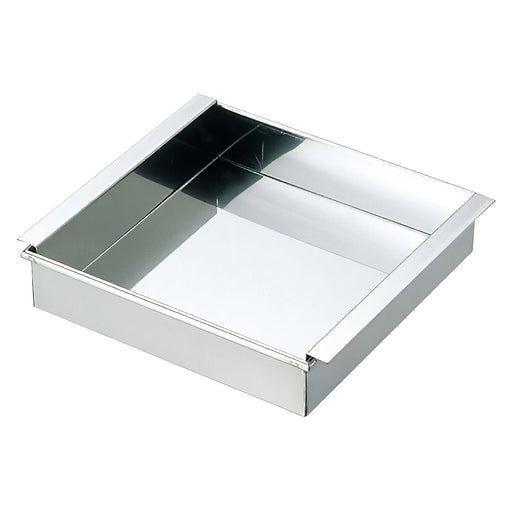 Ebm Stainless Steel Tamago-Dofu Mold Kanto Style - 27cm Authentic Japanese Cooking Tool-Kiichin - The #1 Place for Japanese Goods in Your Hand!