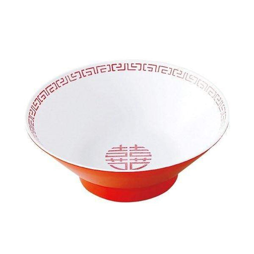 Authentic Entec Zuishou Melamine Double Happiness Ramen Noodle Bowl - 920ml-Kiichin - The #1 Place for Japanese Goods in Your Hand!