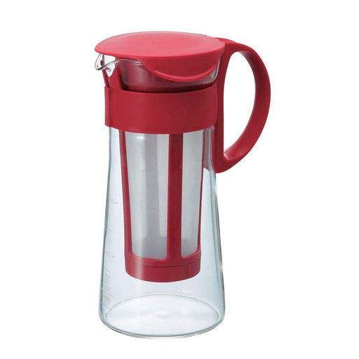 Hario Mizudashi Cold Brew Coffee Pot 600cc - Red The Ultimate Cold Brew Coffee Maker-Kiichin - The #1 Place for Japanese Goods in Your Hand!