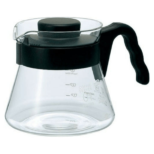 Hario V60 Glass Coffee Server with Angled Handle (450ml)-Kiichin - The #1 Place for Japanese Goods in Your Hand!