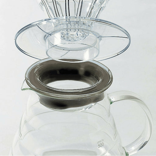 Hario V60 Glass Coffee Server with Lid & Handle - XGS-36TB (360ml)-Kiichin - The #1 Place for Japanese Goods in Your Hand!