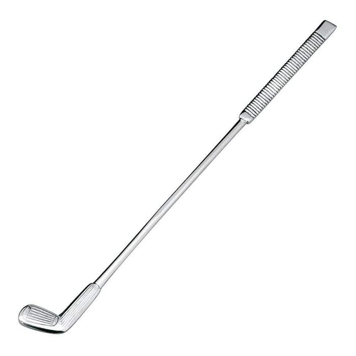 Ichibishi 18/8 Stainless Steel Golf-Club Drink Stirrer - Silver (Made In Japan)-Kiichin - The #1 Place for Japanese Goods in Your Hand!