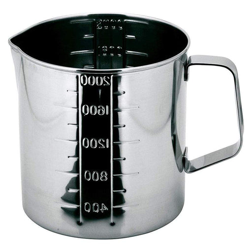 Authentic Ichibishi Mitsuwa 2L Stainless Steel Measuring Cup - Made in Japan-Kiichin - The #1 Place for Japanese Goods in Your Hand!