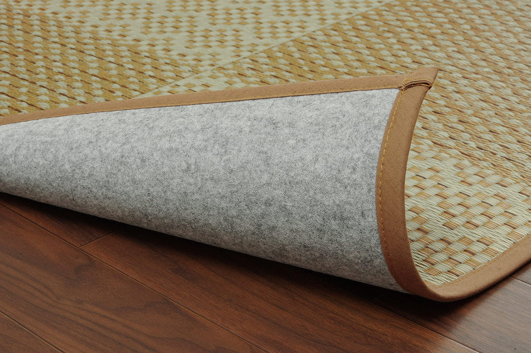 Ikehiko Japan Igusa Rug Carpet 191X250Cm Beige #8246739 - Antibacterial & Anti-Slip-Kiichin - The #1 Place for Japanese Goods in Your Hand!