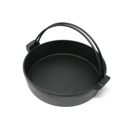 Ikenaga 20cm Induction Cast-Iron Sukiyaki Pan with Dual Handles-Kiichin - The #1 Place for Japanese Goods in Your Hand!