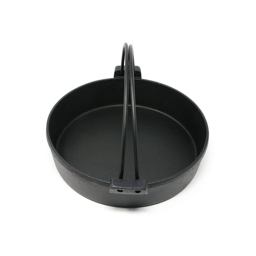 Ikenaga 28cm Induction Cast-Iron Sukiyaki Pan with Dual Handles-Kiichin - The #1 Place for Japanese Goods in Your Hand!