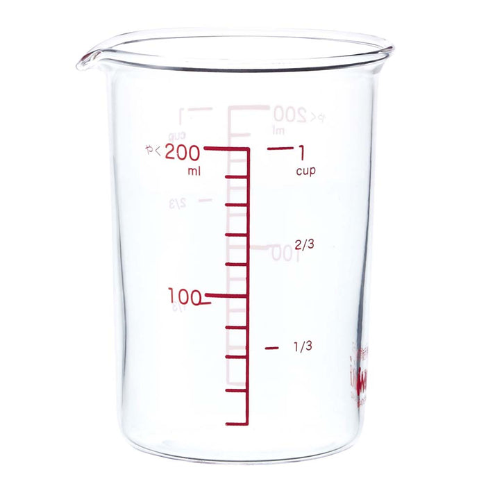 Iwaki 200ml Heat-Resistant Glass Measuring Cup-Kiichin - The #1 Place for Japanese Goods in Your Hand!
