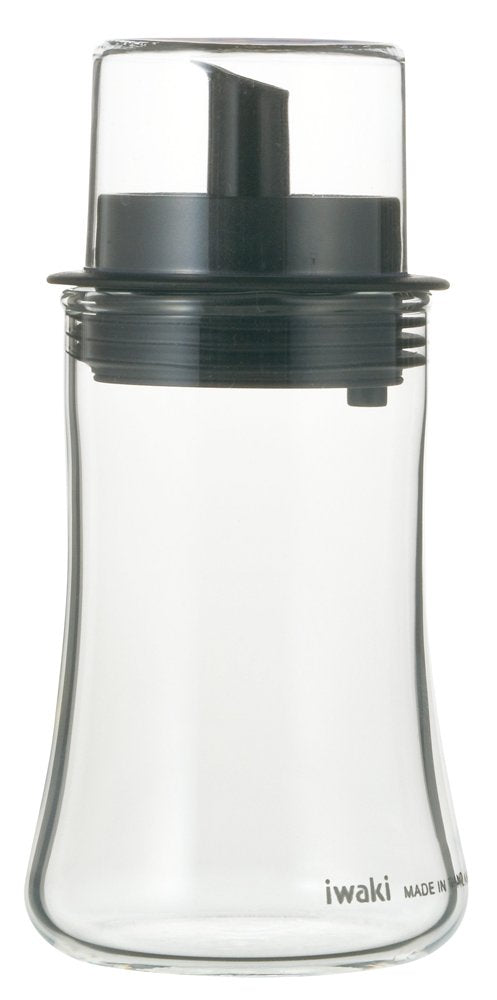 Iwaki Japan 120ml Heat Resistant Glass Oil Bottle with Lid-Kiichin - The #1 Place for Japanese Goods in Your Hand!