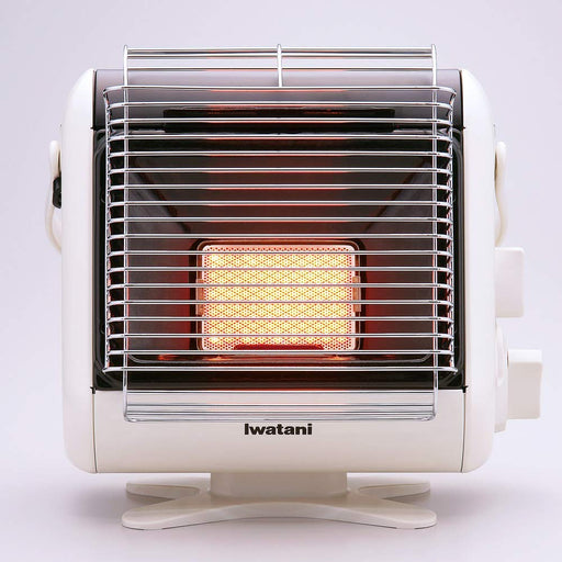 Iwatani Portable Gas Stove - Warm White Japan CB-STV-MYD-Kiichin - The #1 Place for Japanese Goods in Your Hand!