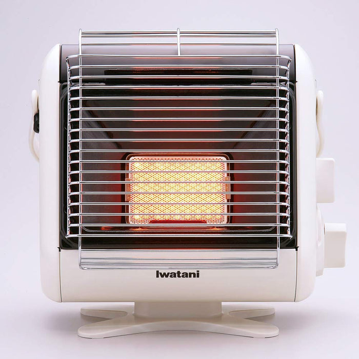 Iwatani Portable Gas Stove - Warm White Japan CB-STV-MYD-Kiichin - The #1 Place for Japanese Goods in Your Hand!