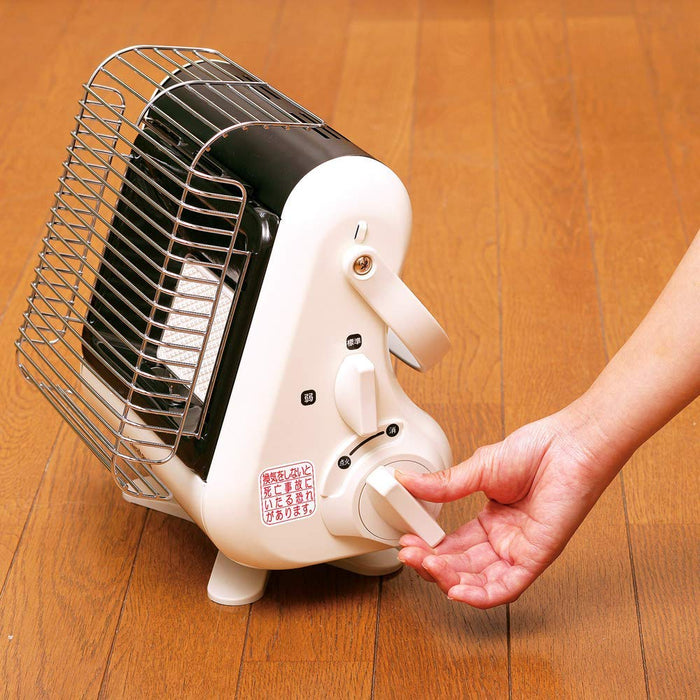 Iwatani Portable Gas Stove - Warm White Japan CB-STV-MYD-Kiichin - The #1 Place for Japanese Goods in Your Hand!