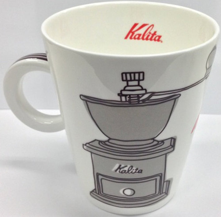 Kalita Japan Coffee Mug Mill 280Ml Brown - Stylish and Functional-Kiichin - The #1 Place for Japanese Goods in Your Hand!