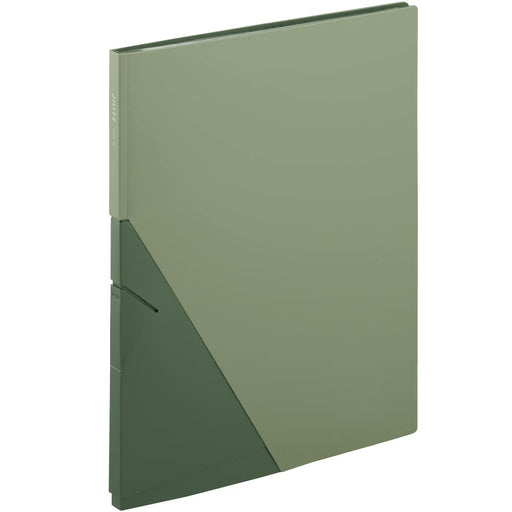 Kingjim A4 Ziritz Clear File 20 Pockets Green 8837 Mito - Made In Japan-Kiichin - The #1 Place for Japanese Goods in Your Hand!