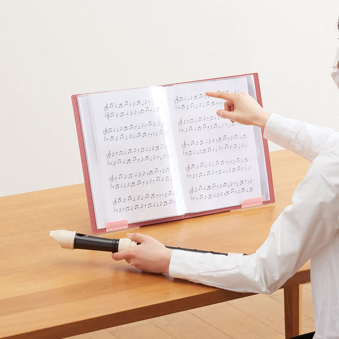 Kingjim A4 Ziritz Clear File 20 Pockets Green 8837 Mito - Made In Japan-Kiichin - The #1 Place for Japanese Goods in Your Hand!