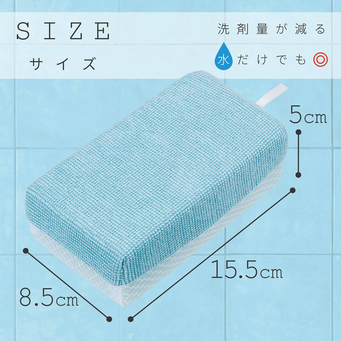 Lec Gekiochi-Kun Microfiber Bath Cleaner - Removes Water Dirt & Soap Scum-Kiichin - The #1 Place for Japanese Goods in Your Hand!
