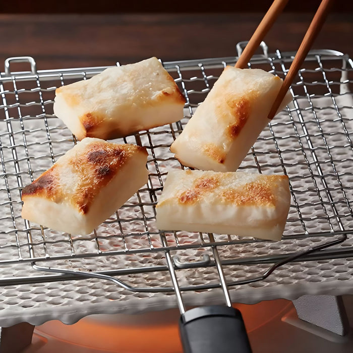 Premium Ceramic Far-Infrared BBQ Grill Mesh for Men's Woven Wire Rack - Japan's Top Choice-Kiichin - The #1 Place for Japanese Goods in Your Hand!