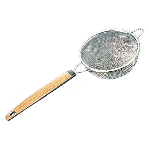 Premium Minex Tea Strainer - Large Double Mesh, Plastic Handle - Durable Stainless Steel-Kiichin - The #1 Place for Japanese Goods in Your Hand!