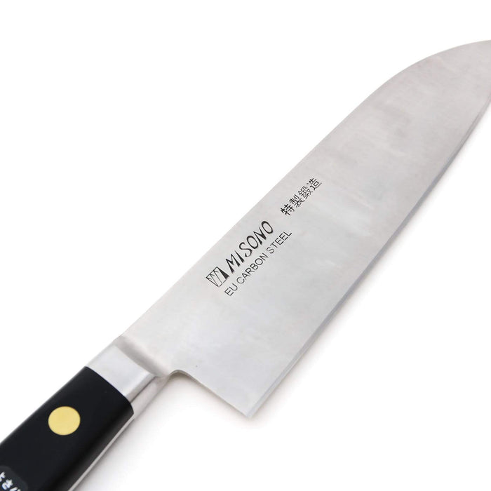 Misono Eu Swedish Carbon Steel Santoku Knife 160mm (No.183) - Hand-Honed Edge-Kiichin - The #1 Place for Japanese Goods in Your Hand!
