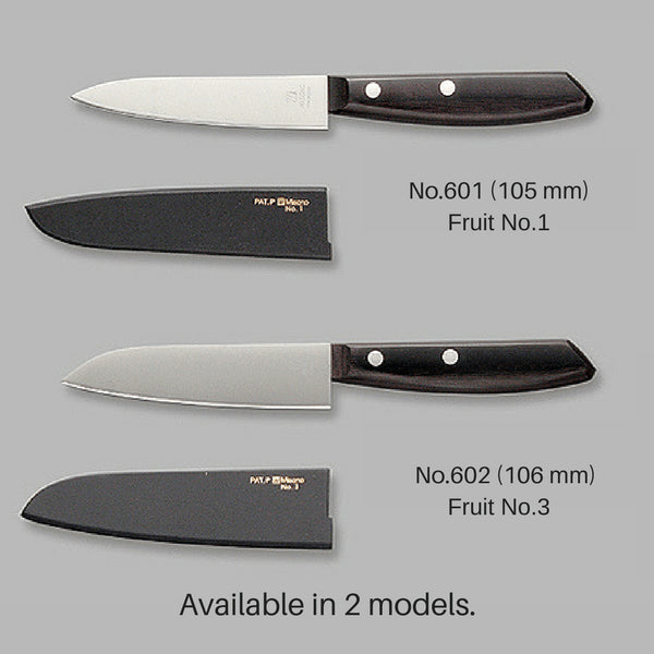 Misono No.601 Japanese Fruit Knife with Wooden Saya Sheath-Kiichin - The #1 Place for Japanese Goods in Your Hand!