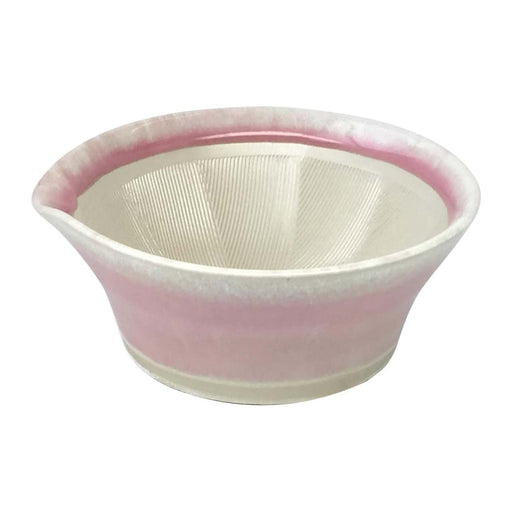 Motoshige Ceramic Suribachi Mortar - Pink Baby Food Grinder-Kiichin - The #1 Place for Japanese Goods in Your Hand!