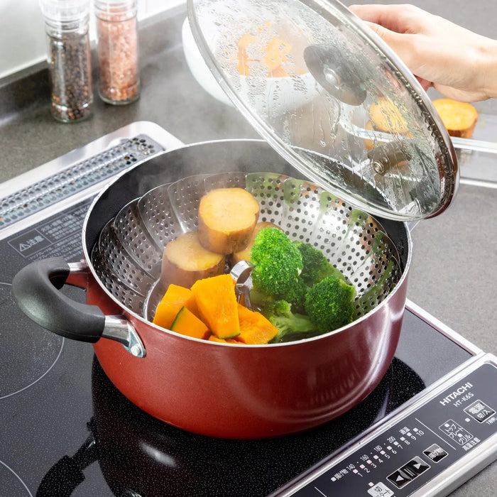 Premium Stainless Steel Steamer Insert by Mt-Torimatsu Enhance Your Cooking Experience-Kiichin - The #1 Place for Japanese Goods in Your Hand!