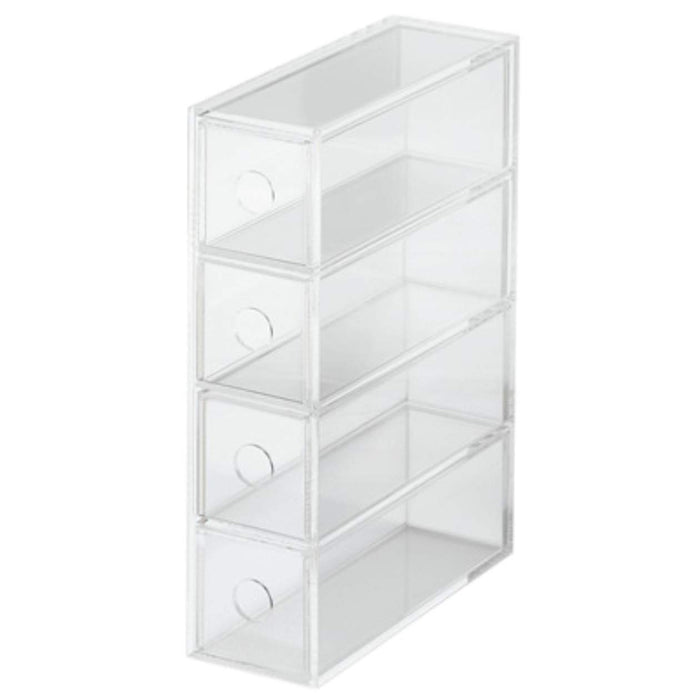 Mujirushi Ryohin Acrylic Glasses/Accessory Case - 6.7X17.5X25Cm - Japan-Kiichin - The #1 Place for Japanese Goods in Your Hand!