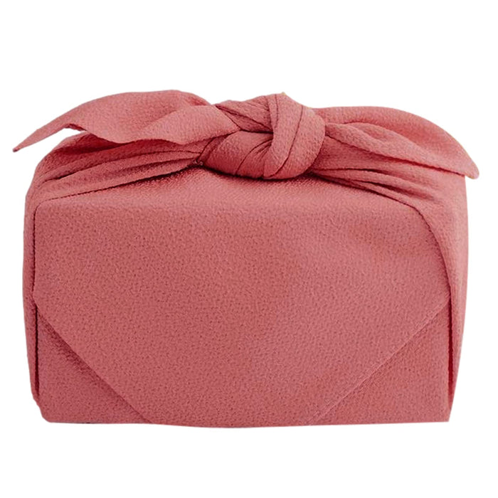 Musubi Furoshiki 70Cm Plain Rose - Authentic Japanese Made 10184-002-Kiichin - The #1 Place for Japanese Goods in Your Hand!