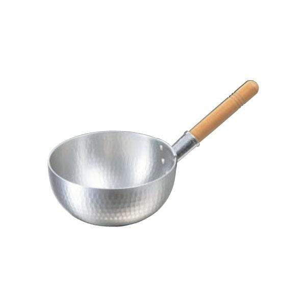 Nakao 24cm Aluminum Round Pan with One Handle - Premium Quality-Kiichin - The #1 Place for Japanese Goods in Your Hand!