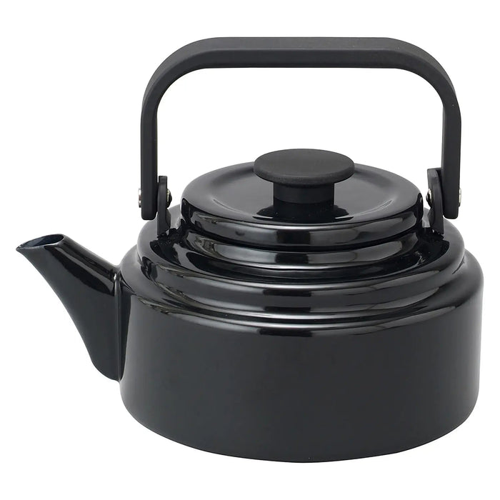 Noda Horo AM Kettle 2.0L Black - Premium Quality and Stylish Design for Your Kitchen-Kiichin - The #1 Place for Japanese Goods in Your Hand!