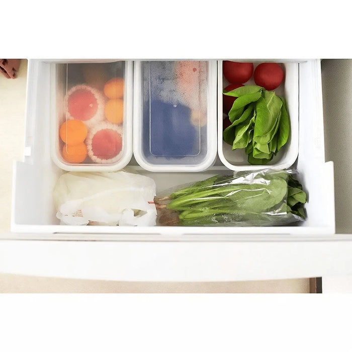 Premium Enamel Square Food Containers With Lid - Noda Horo White Series-Kiichin - The #1 Place for Japanese Goods in Your Hand!