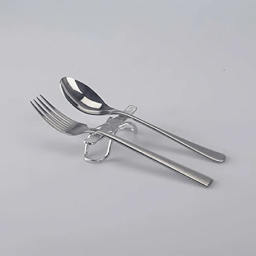 Hand-Crafted Tinware Hachi 8 Cutlery Rests - Set of 2 by Nousaku-Kiichin - The #1 Place for Japanese Goods in Your Hand!