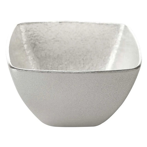 Nousaku Tinware Small Bowl Shikaku - Exquisite and Functional Tableware for Your Home-Kiichin - The #1 Place for Japanese Goods in Your Hand!